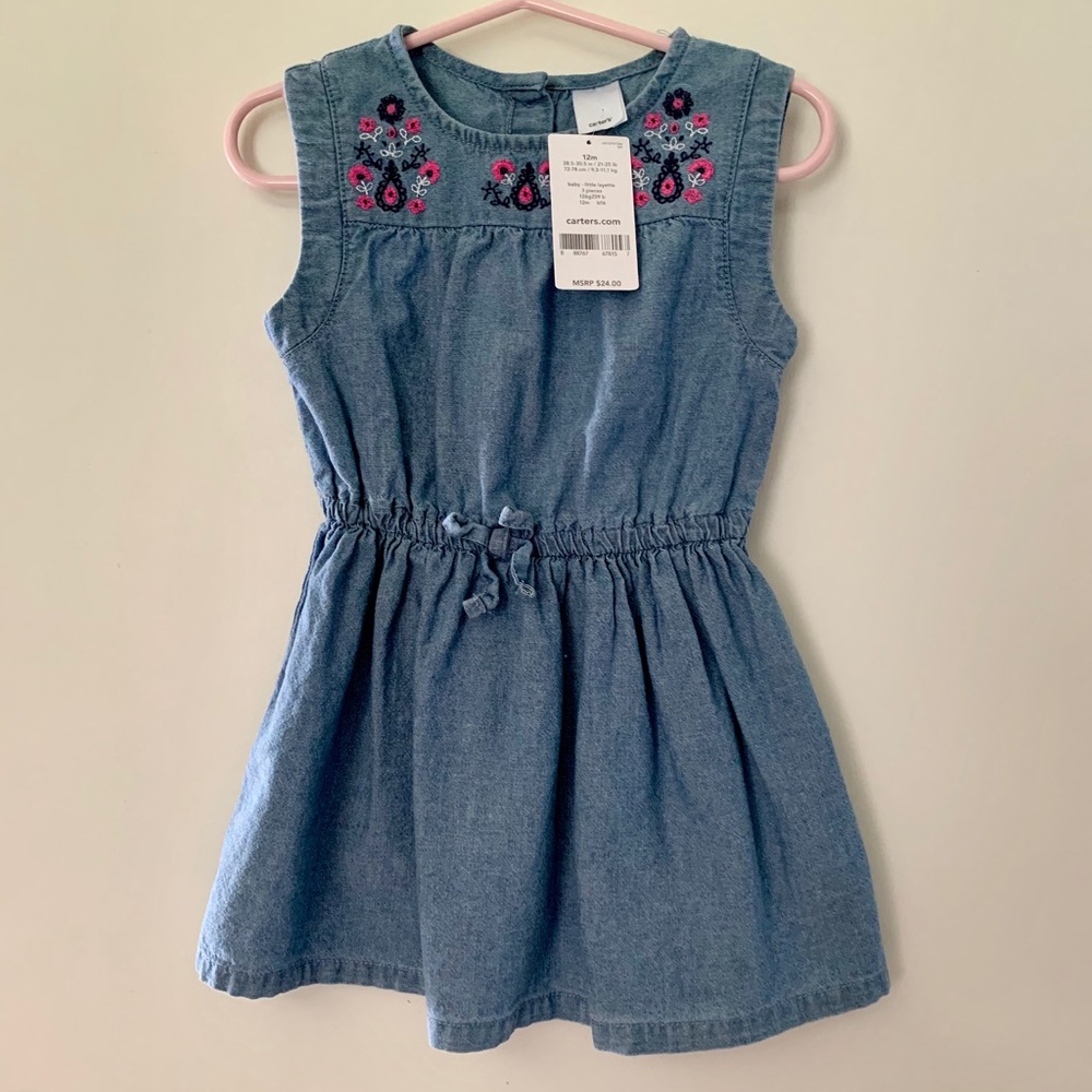 Jean dress NWT